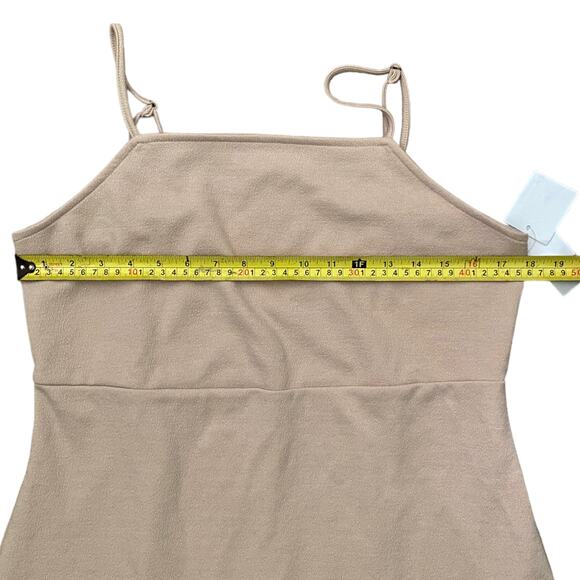 BP Moonlight Beige Spaghetti Strap Dress Size X-Large - Picture 4 of 5